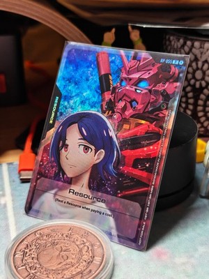 Resource - RP-055 Shuji & Red Gundam - (Event Pack 02) -Promo - GCG - ENG