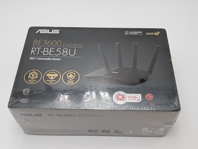 ASUS RT-BE58U WiFi 7 AiMesh Extendable Router, 4K-QAM, MLO, AI Detection 2.5G WA