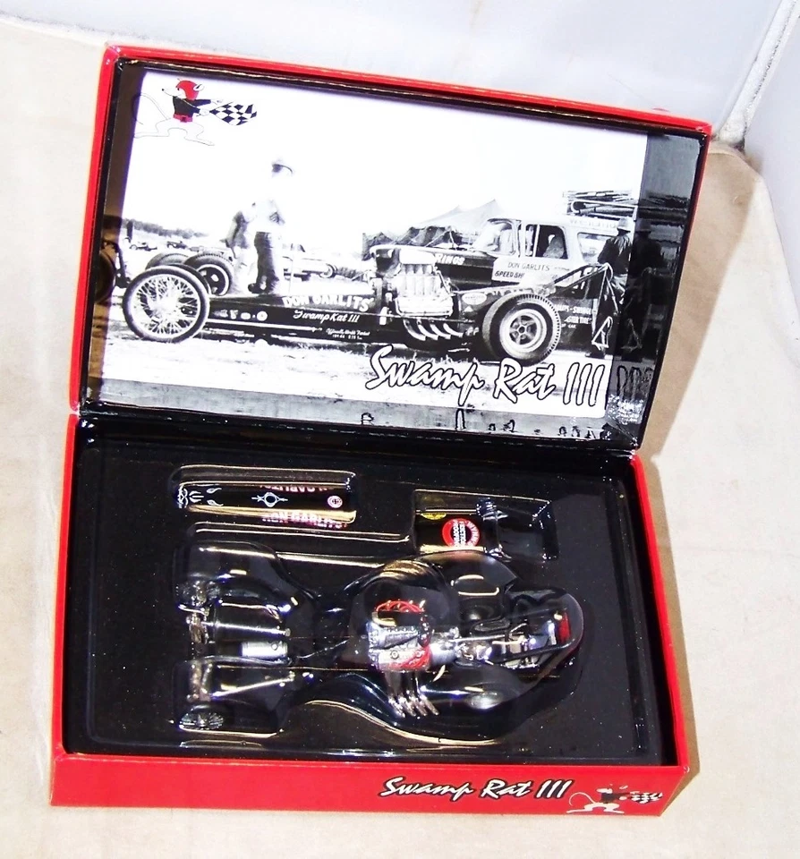 1:43 GMP NHRA DRAGSER 1961 SWAMP RAT III WYNNS BIG DADDY DON GARLITS NUEVO EN CAJA14403 Foto 2 de 4