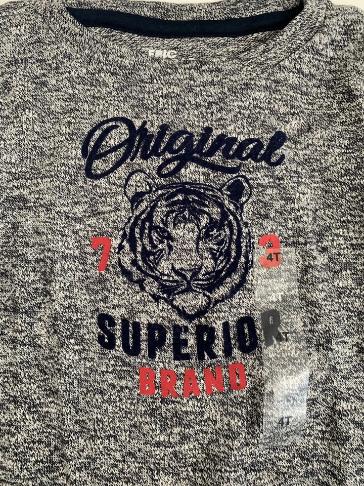 Epic Threds Boys 4t Tiger Long Sleeve Tee Tee - Image 2 of 4