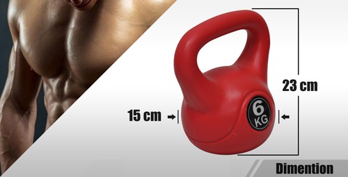 4kg x 2 / 6kg / 8kg / 10kg / 12kg / 14kg / 16kg / 20kg Kettlebell Weight Gym - Picture 6 of 25