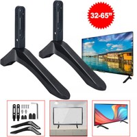 Universal Table Top TV Stand Leg Mount LED LCD Flat TV Screen For Sony LG Beacke