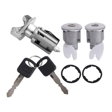 IGNITION & DOOR LOCK CYLINDER SET FOR BRONCO F-150 F-250 F-350 92-96 NEW