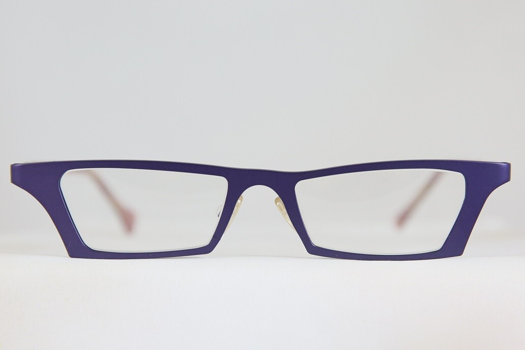 NEW VINTAGE THEO EYE-WITNESS JJ PURE TITANIUM EYEGLASSES MADE IN