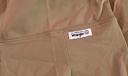 New Womens ATG Wrangler Stretch Waist Straight Flare Mid Rise Size 12 Pants - Picture 8 of 10