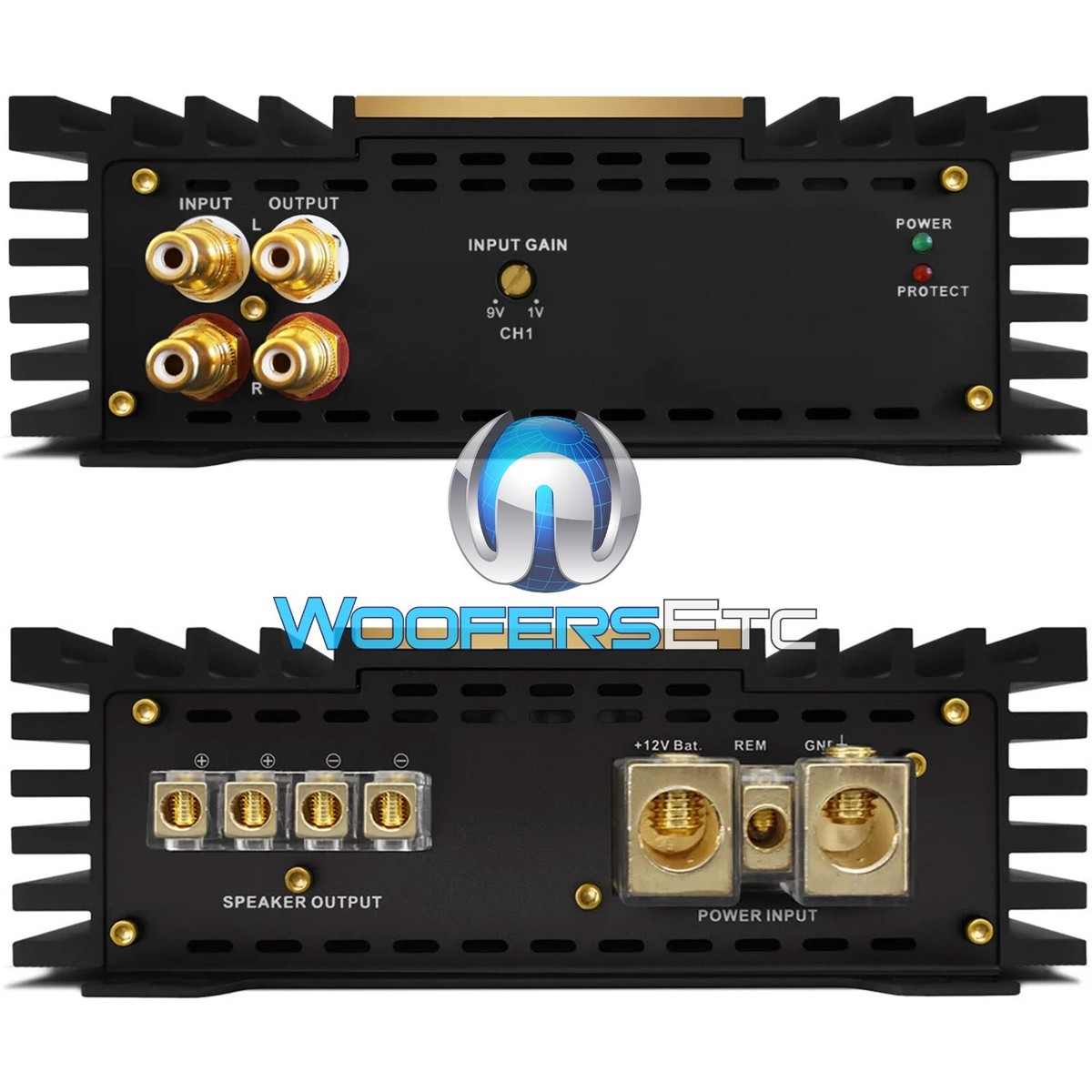 ZAPCO Z-1100.1-AP MONOBLOCK 1100W RMS CLASS AB CAR SUBWOOFERS