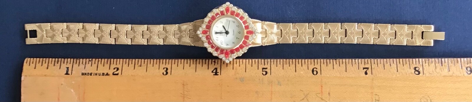 Camrose & Kross Jacqueline  Jackie Kennedy JBK  Watch New Battery  Very Rare.