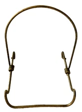 Display Plate Rack Store Fixture Metal Gold Finish Tulsa Wire Adjustable 20 +