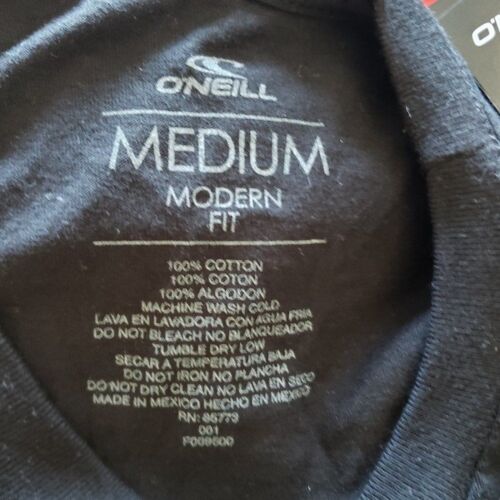 NUEVO CON ETIQUETAS - Juego de 2 camisetas negras y azules con logotipo de O'Neill - Talla M - Imagen 5 de 5