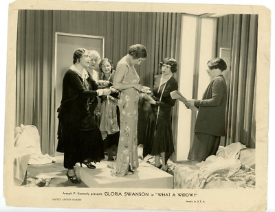 Vintage 8x10 Photo What a Widow! 1930 Gloria Swanson Owen Moore
