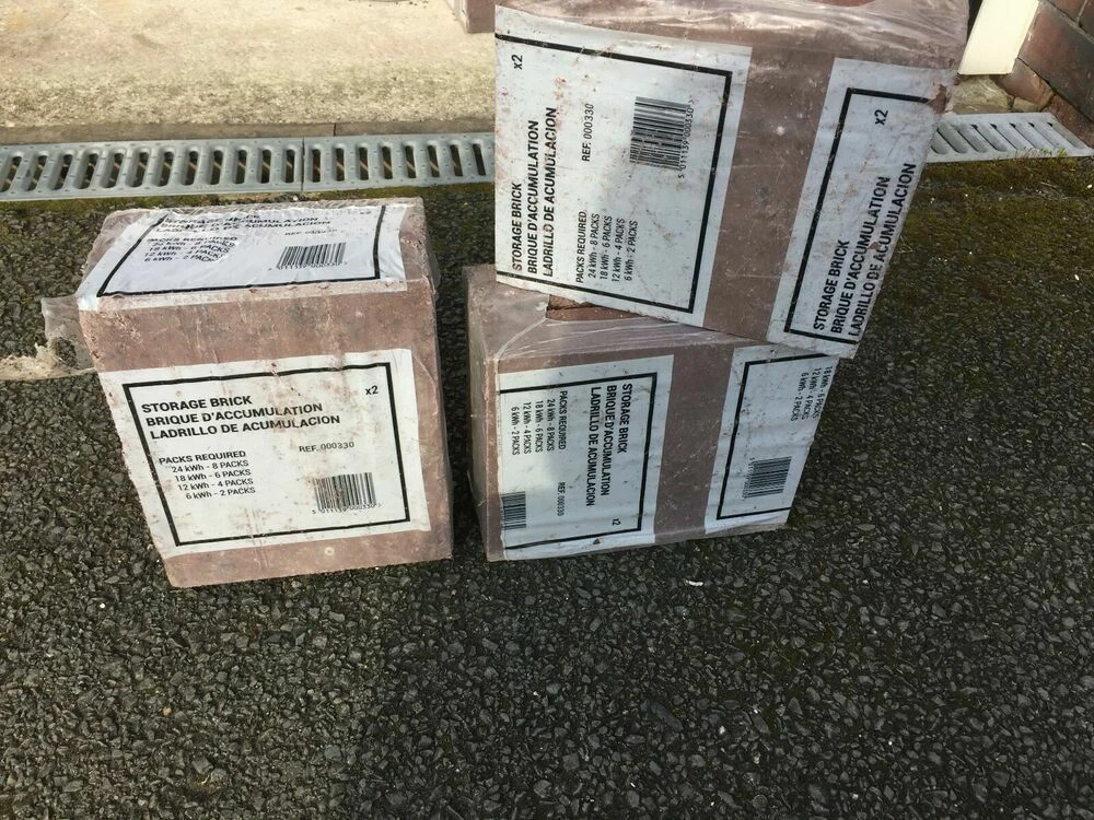 Dimplex/Creda Storage Heater Bricks Ideal for Home BBQ/Pizza Ovens | eBay
