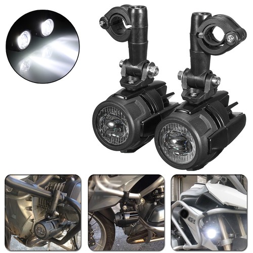 Luz antiniebla auxiliar para BMW 1200GS F800GS + cubierta protectora + interruptor de arnés de cableado - Imagen 4 de 8