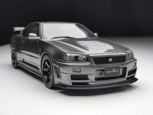 1/18 OTTO Nissan Skyline GT-R (R34) Nismo Clubman Race Spec CRS Omori Factory - Afbeelding 1 van 8