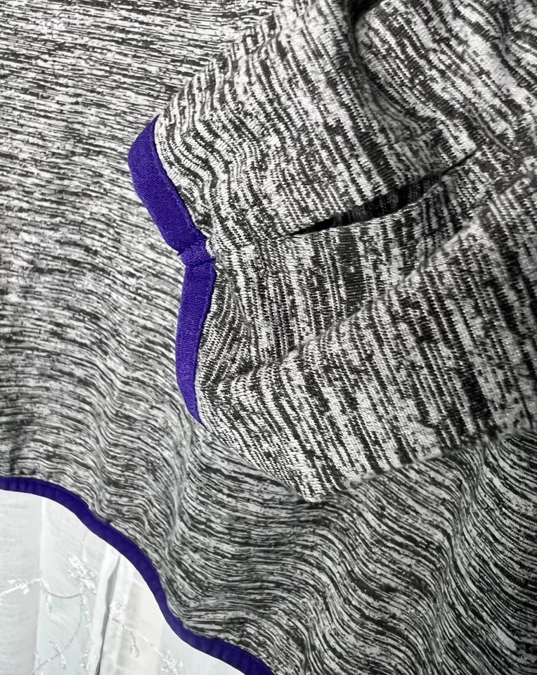 Camisa Holloway Golf Mujer Gris Manga Larga Seca Excel 1/4 Cremallera Pequeña Atlética Foto 3 de 4