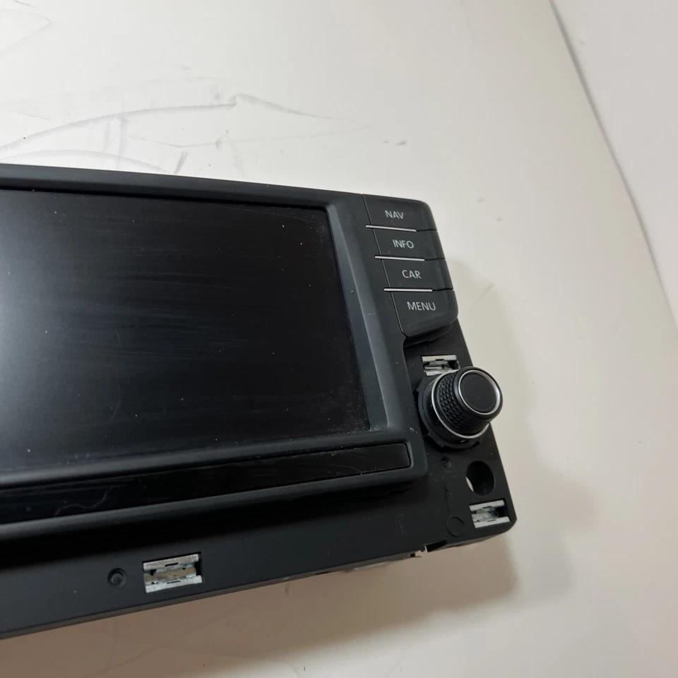 2016 VOLKSWAGEN GOLF GTI INFORMATION NAVIGATION DISPLAY SCREEN OEM 5GM919605 - Imagem 4 de 4