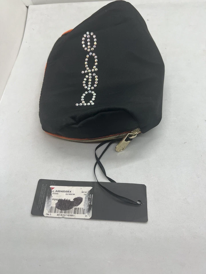 Estuche organizador de maquillaje de viaje vintage bebe negro para lápices Foto 4 de 4