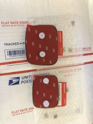 1 Pair Honda Accord Coupe 2Dr 08-15 JDM Red H Front Rear Type R