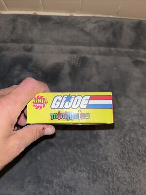 2022 NYCC MINIMATES G.I. JOE VHS BOX NINJA FORCE 4-PACK EXCLUSIVE