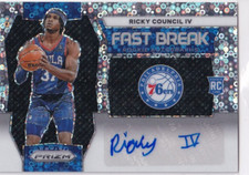 2023-24 Panini Prizm NBA Basketball No. FBR-RCV Ricky Council IV Rookie Auto