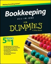 Bookkeeping All-In-One For Dummies - Paperback By Dummies - GOOD