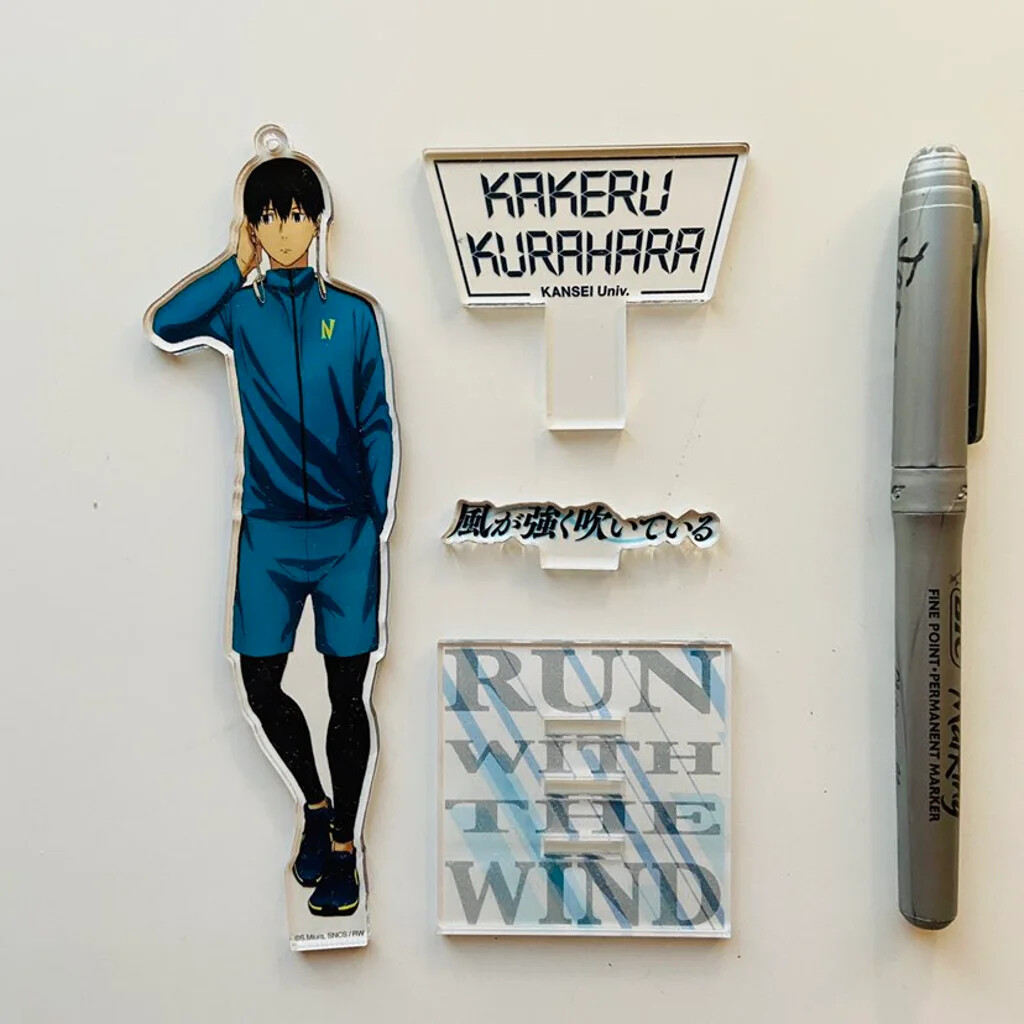KAKERU Run with the Wind Kaze ga Tsuyoku Fuiteiru Kurahara Kakeru Acrylic