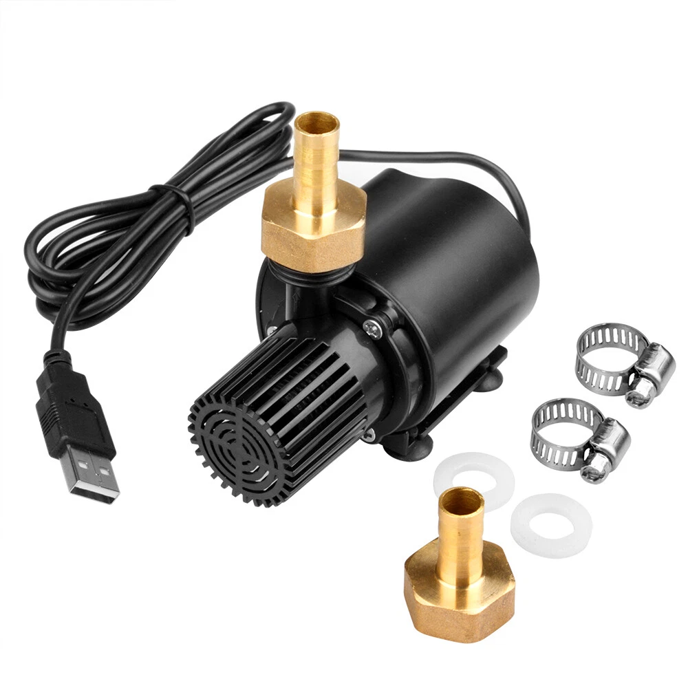 Male Thread Centrifugal Submersible Clear Water Pump 4W USB Circulation Pump  | eBay