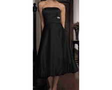 NWT 189 Value, Bill Levkoff Black Cocktail, Bridesmaid, Holiday, Or Prom Dress