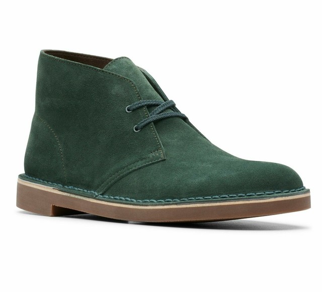 clarks bushacre sand suede