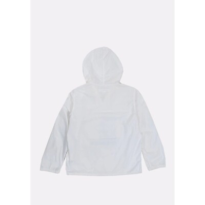 ジャケット・アウター COMME DES GARCONS SHIRT ANORAX JACKET Genuine Comme Des Garcons Hooded White Anorak Shirt Jacket sz. M