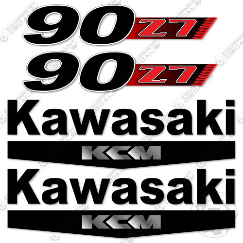 Fits Kawasaki 90Z7 Decal Kit Wheel Loader - 7 YEAR OUTDOOR 3M
