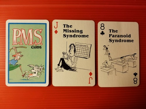 VINTAGE 1960's POKER PLAYING CARDS DECK - P.M.S. CARDS - MADE in BELGIUM - Picture 2 of 6
