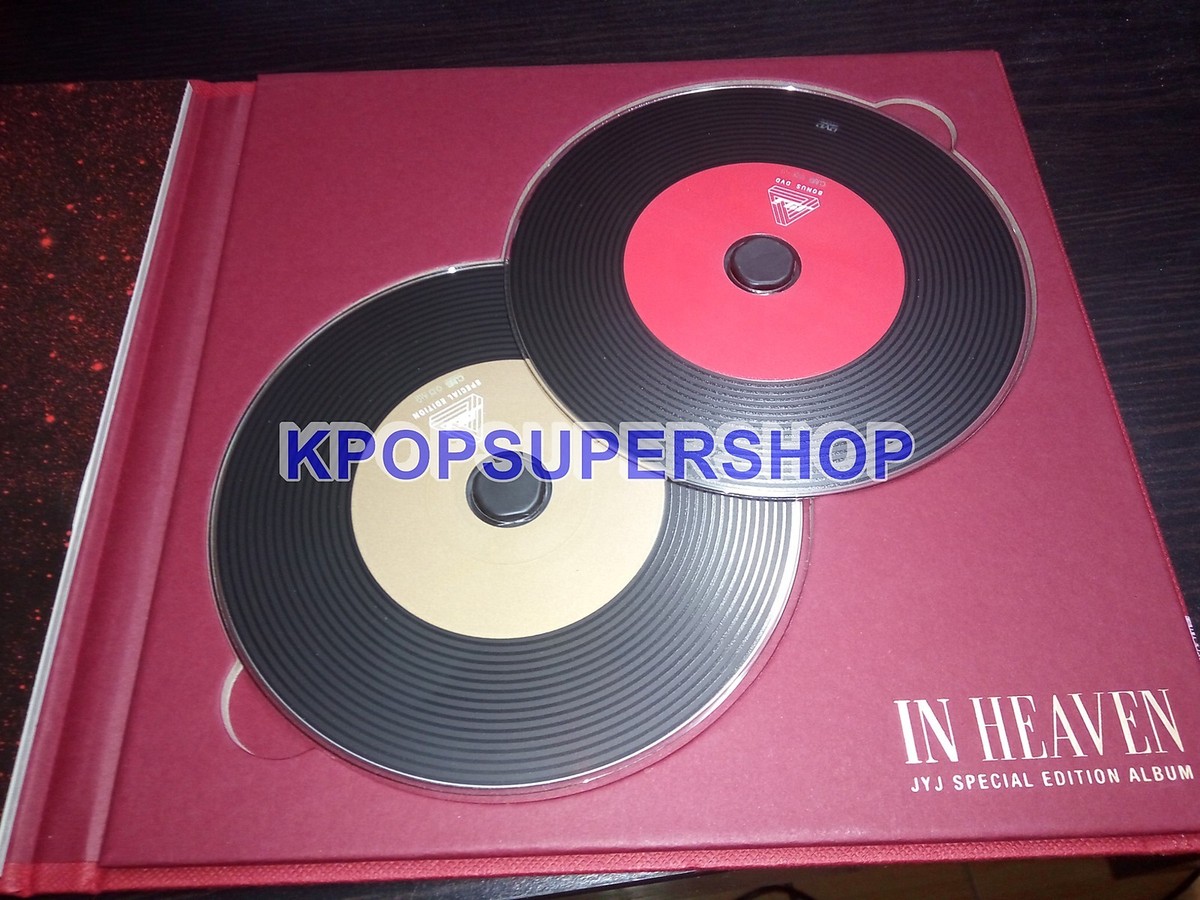 JYJ CDアルバムセット JYJ - In Heaven CD DVD Special Edition Album Limited Edition Used