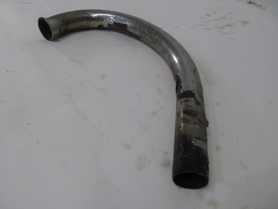 Honda CB 160 1965-1969 deportivo tubo de escape cabezal de escape izquierdo Foto 3 de 4