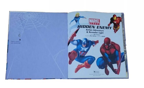 Marvel Heroes Hidden Enemy Storybook and Revealer Light - Bild 2 von 4
