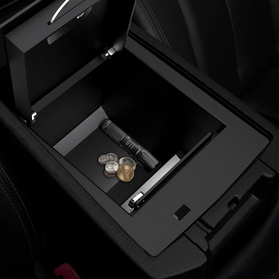 Center Console Storage Box Gun Safe Box 00016-86184 For 2010-2024 Toyota 4Runner - Image 4 of 4