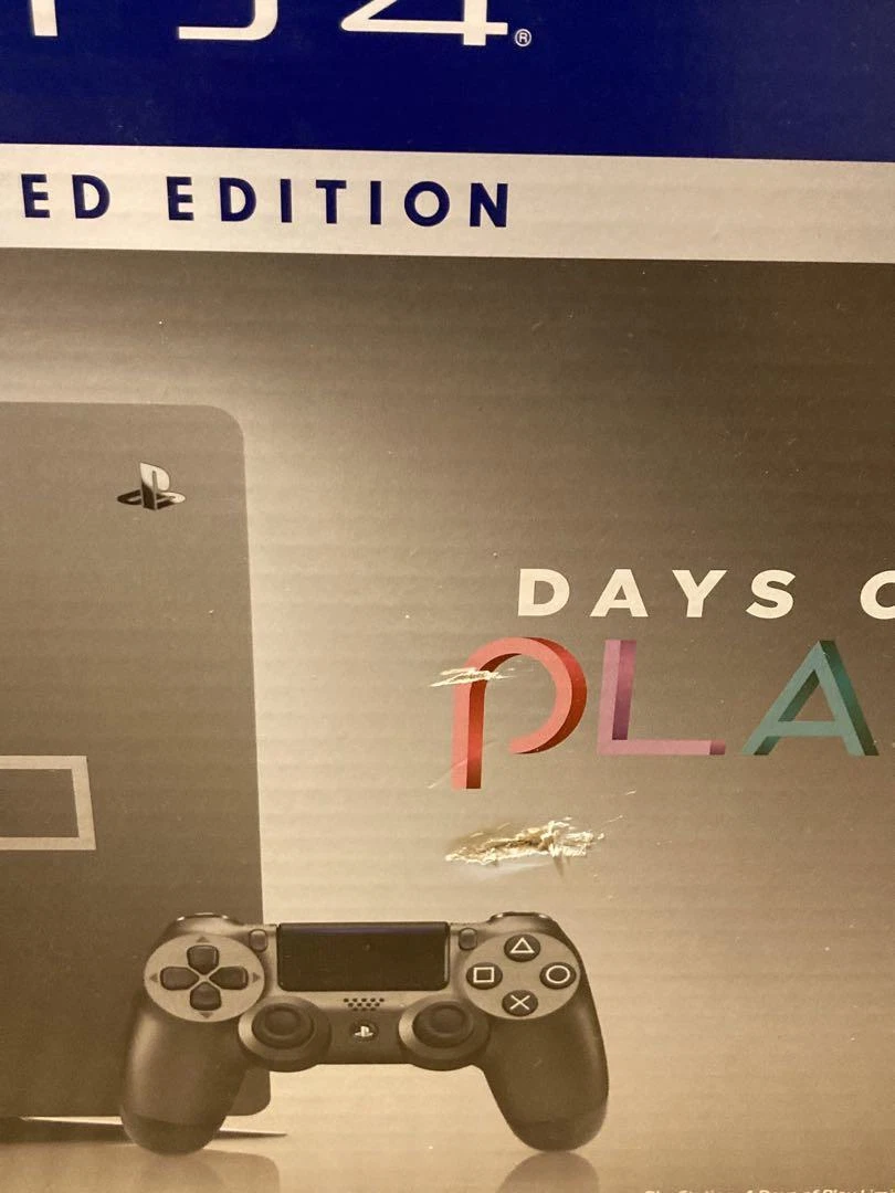 SONY PlayStation4 CUH-2200BBZR Days of Play 1TB Console Home Video Game  with Box