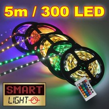 SmartLight 5M 300 LED Self-Adhesive Flexible Light Strip 12V SMD 2835 INDOOR
