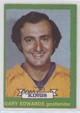 1973-74 O-Pee-Chee Light Back Gary Edwards #199 0ll