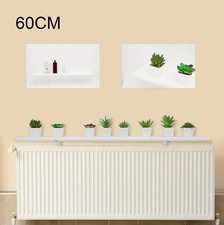 60cm New White Radiator Shelves, Including Easy Fit Brackets, Shelf  UK
