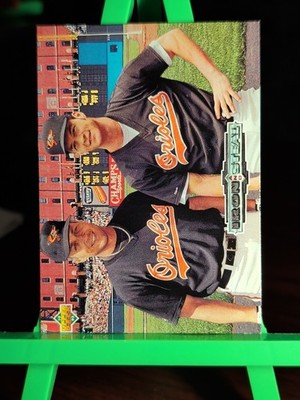 1993 Upper Deck Teammates Cal Ripken Jr Brady Anderson #44 HOF