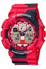CASIO G-Shock Watch GA-100JK-4AJR NISHIKIGOI Red From Japan New