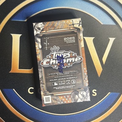 2025 Topps Chrome Baseball x Cactus Jack - Fanatics Fest Exclusive Sealed Box