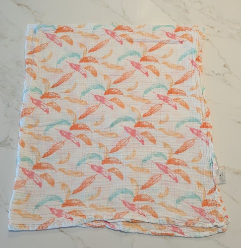 3 Stück Aden & Anais Standard Kleinkind Baumwolle Swaddle Decken Koralle, Gelb, Weiß - Bild 7 von 14
