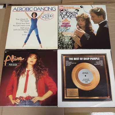 LP2: 12 x Rock Pop Black Disco LP Paket Sammlung Lot