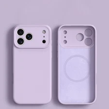 For iPhone Air 17 16 Pro Max Magnetic Mag Safe Case Soft TPU Cover Lens Protect