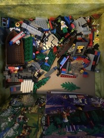 VINTAGE BOX! LEGO Adventurers: Jungle: Amazon Ancient Ruins (5986) Incomplete