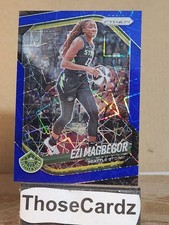 2025 Panini Prizm WNBA Blue Velocity Prizm #36 Ezi Magbegor