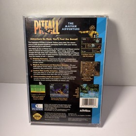 Pitfall The Mayan Adventure Sega CD CIB Complete Authentic Tested Video Game 💿