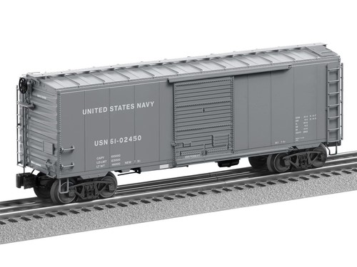 Lionel 2426110 O US Navy Patriotsounds PS-1 Boxcar #61-02450 | Condition: New