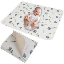 Baby Diaper Changing Pad, 19.7"x25.6" Waterproof Changing Pad Liners with 100...